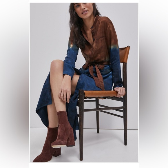 Anthropologie Dresses & Skirts - ✨Anthropologie Cloth & Stone Ombre‎ Tie Dye Shirt Dress XS✨